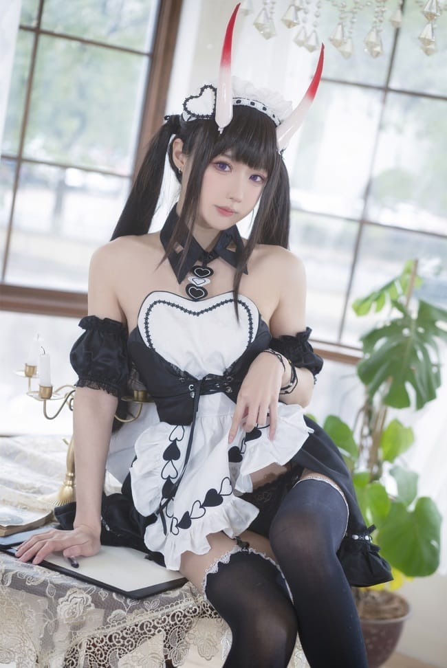 阿包也是兔娘 – NO.048 1月舰长 能代女仆[23P-402MB]