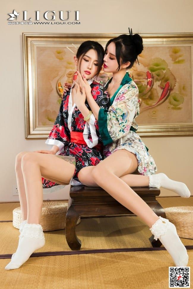 [Ligui丽柜]2021.08.20 《双生花- 香丝深吻》凉儿&甜甜