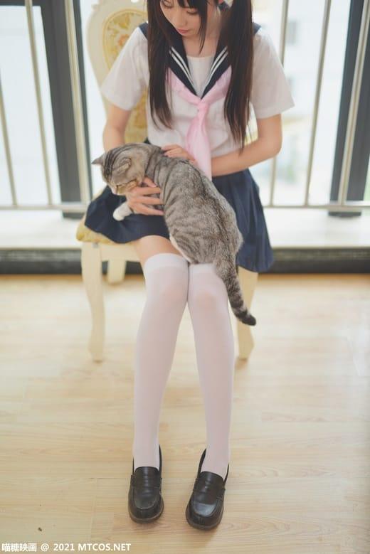 [喵糖映画]VOL.402 JKXUE妹 [47P/546MB]