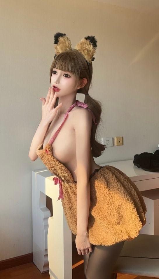 [微密圈]无欲无求的推土君 –红色战裙 [16P3V-396M]